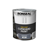 Ronseal Cobalt Grey One Coat Cupboard Melamine & MDF Paint - Gloss 750ml